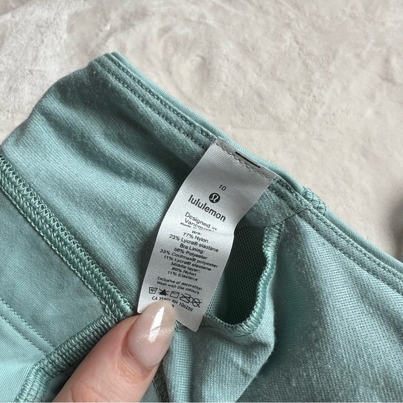 Lululemon Energy Bra Long Line *Medium Support, B–D Cup in Hazy Jade - Picture 8 of 12